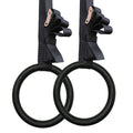 Gymnastic Olympic Rings With Straps Gym Fitness Strength Training Pull Up 400KG